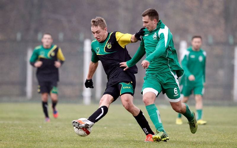 Football. III Liga Opolsko - Slaska. Grunwald Ruda Slaska - GKS Jastrzebie. 09.08.2014
