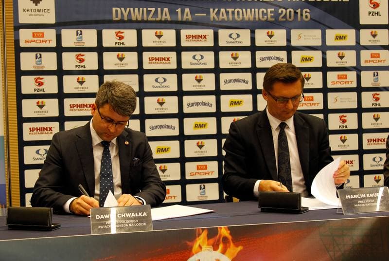 Ice Hockey. Poland. Press Conference. 02.11.2015