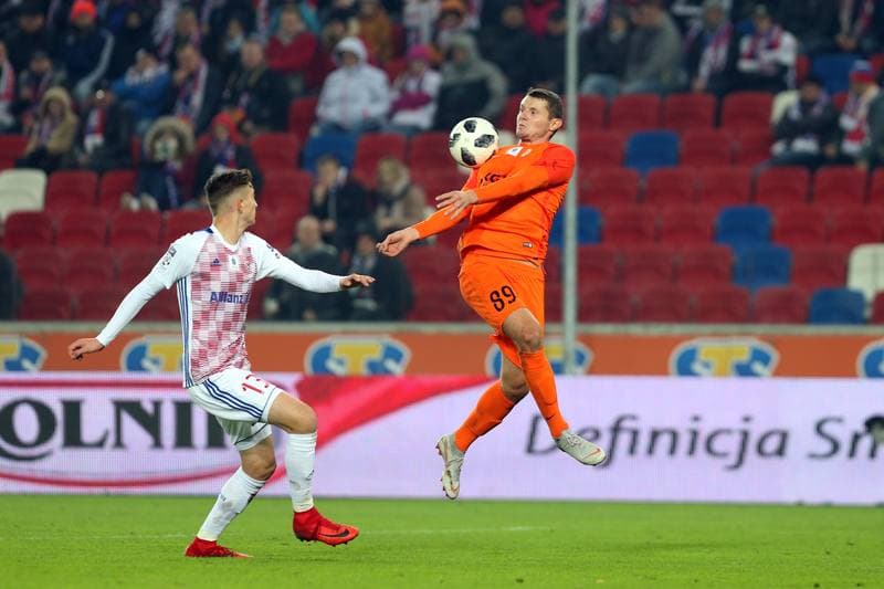 Football. Lotto Ekstraklasa. Gornik Zabrze - Zaglebie Lubin. 28.10.2018