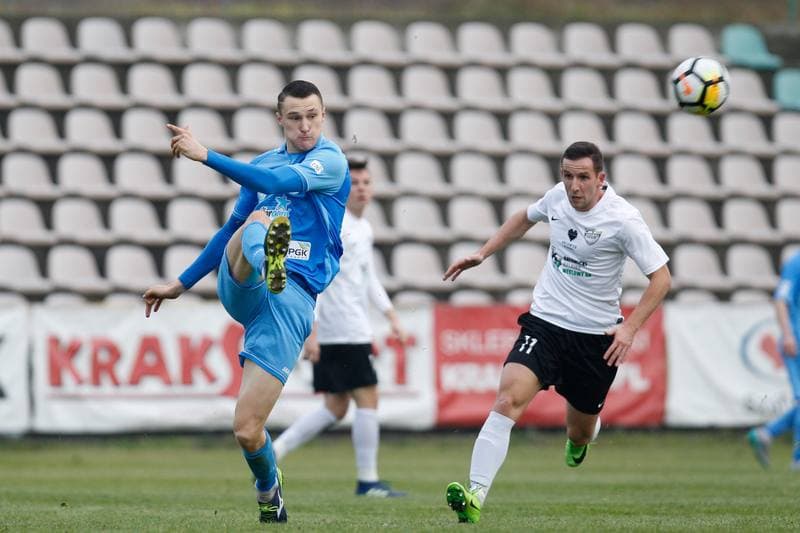 Football. II Liga. Rozwoj Katowice - Blekitni Stargard. 25.11.2018