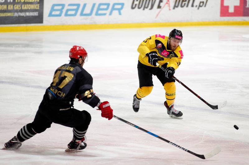 Ice Hockey. Polska Hokej Liga. Tauron KH GKS Katowice - Comarch Cracovia. 12.03.2018