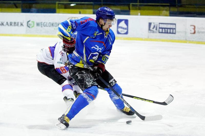 Ice Hockey. Polska Hokej Liga. Weglokoks Kraj Polonia Bytom - PGE Orlik Opole. 27.11.2018