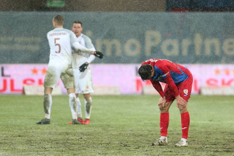 Football. Lotto Ekstraklasa. Piast Gliwice - Zaglebie Lubin. 16.03.2018