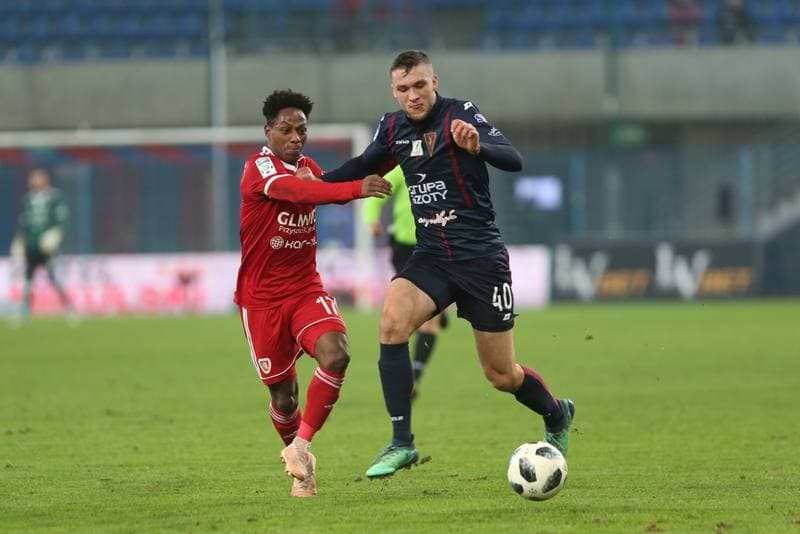 Football. Lotto Ekstraklasa. Piast Gliwice - Pogon Szczecin. 03.12.2018