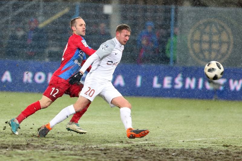 Football. Lotto Ekstraklasa. Piast Gliwice - Zaglebie Lubin. 16.03.2018