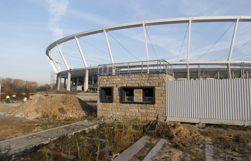 Football. Stadion Slaski. Press Conference. 03.11.2015