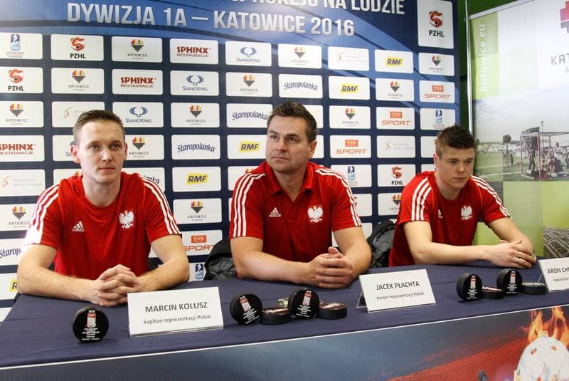 Ice Hockey. Poland national team. Training. 04.11.2015
