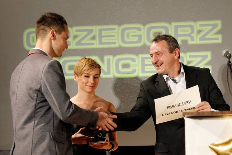 Football. GKS Katowice. Press Conference. 11.12.2015