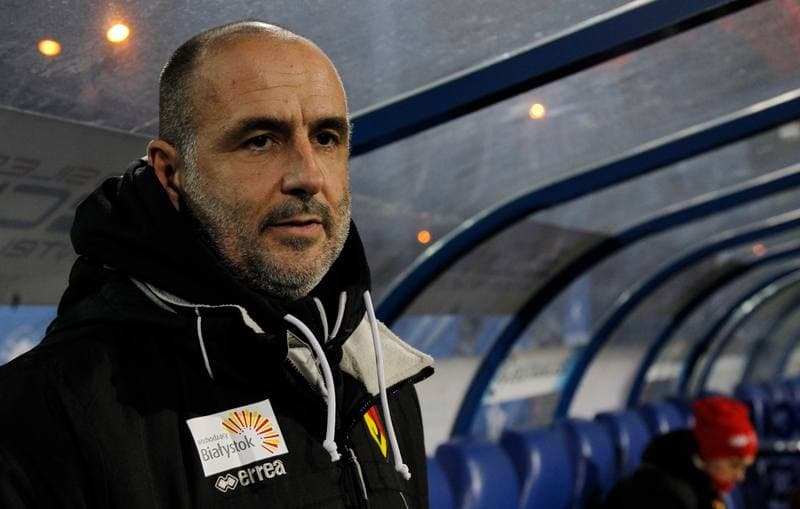 Football. T-Mobile Ekstraklasa. Ruch Chorzow - Jagiellonia Bialystok. 09.11.2014