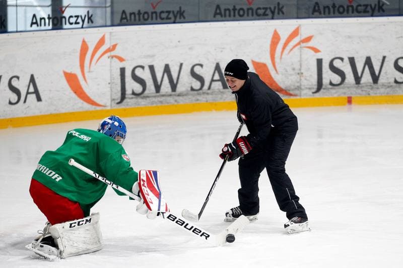 Ice Hockey. Women's U18 National Team. Training. 03.01.2019