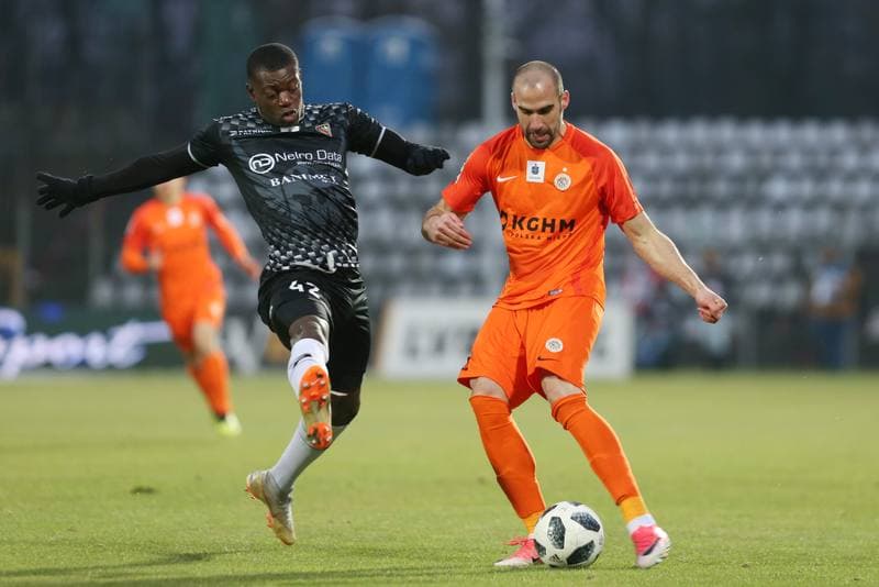 Football. Lotto Ekstraklasa. Zaglebie Sosnowiec - Zaglebie Lubin. 02.12.2018