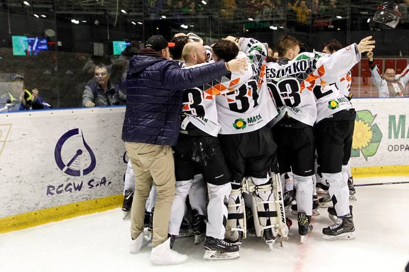 Ice Hockey. Polska Hokej Liga. GKS Tychy - Tauron KH GKS Katowice. 29.03.2018