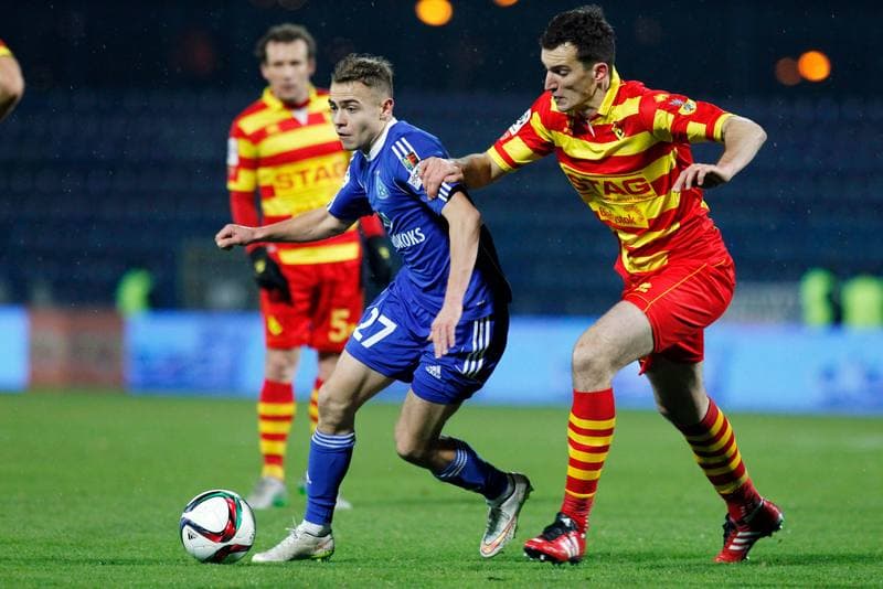 Football. T-Mobile Ekstraklasa. Ruch Chorzow - Jagiellonia Bialystok. 09.11.2014