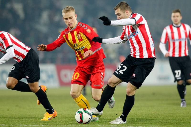 Football. PKO BP Ekstraklasa. Cracovia Krakow - Korona Kielce. 14.12.2015