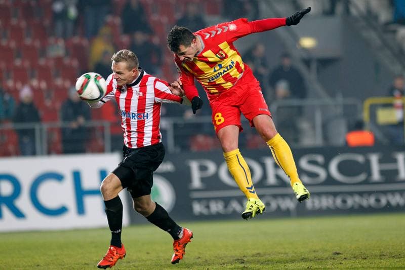 Football. PKO BP Ekstraklasa. Cracovia Krakow - Korona Kielce. 14.12.2015