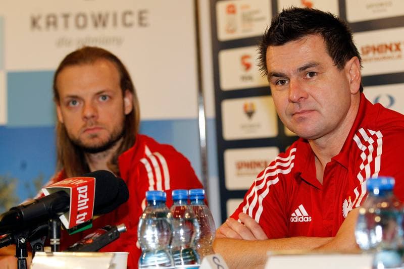 Ice Hockey. Poland national team. Press Conference. 16.12.2015