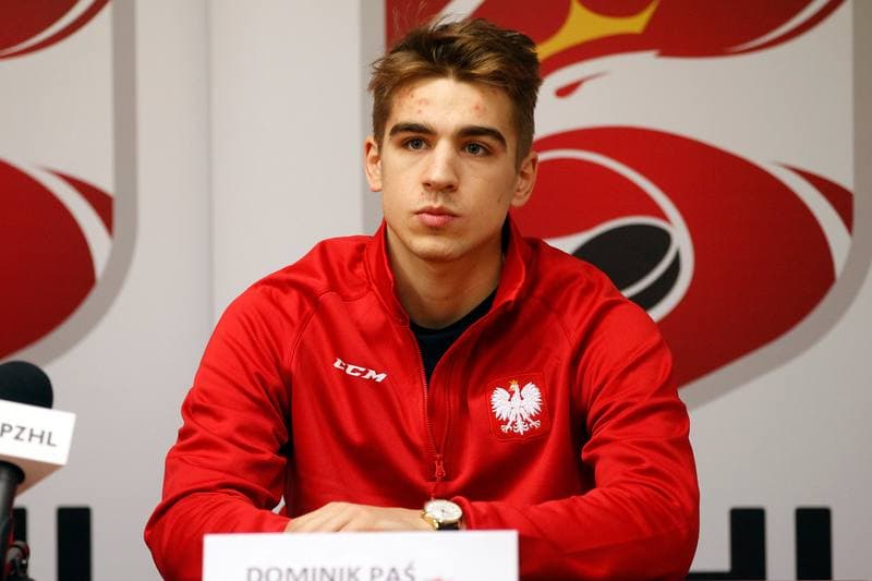 Ice Hockey. Poland U20. Press Conference. 06.12.2018