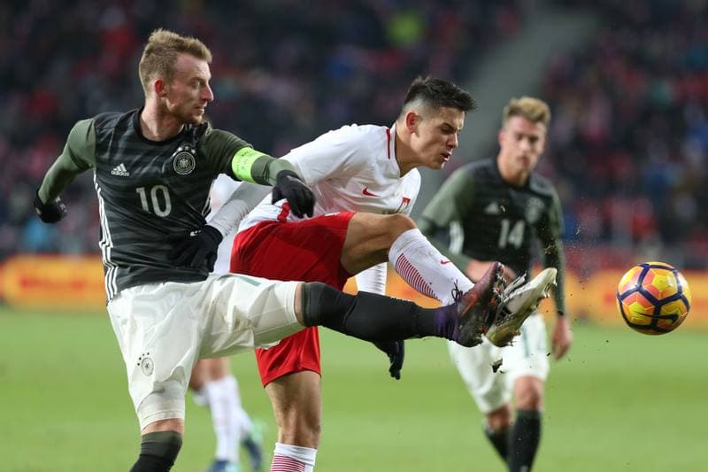 Football. International Friendly Match. Poland U21 - Germany U21. 15.11.2016