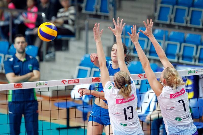 Volleyball. Orlen Liga. MKS Dabrowa Gornicza - Atom Trefl Sopot. 27.11.2016