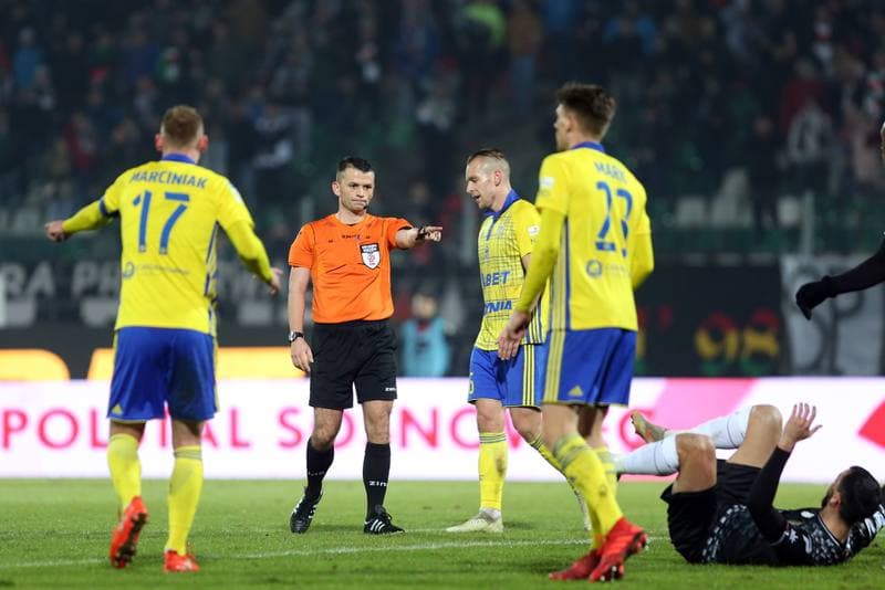 Football. Lotto Ekstraklasa. Zaglebie Sosnowiec - Arka Gdynia. 16.02.2019