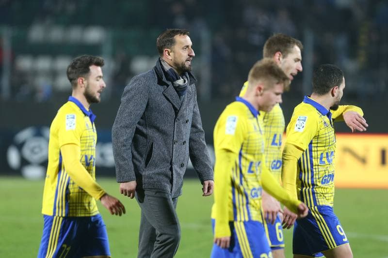 Football. Lotto Ekstraklasa. Zaglebie Sosnowiec - Arka Gdynia. 16.02.2019