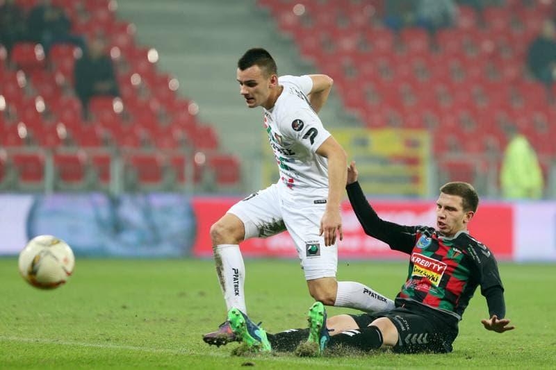 Football. I Liga. GKS Tychy - Zaglebie Sosnowiec. 23.11.2016