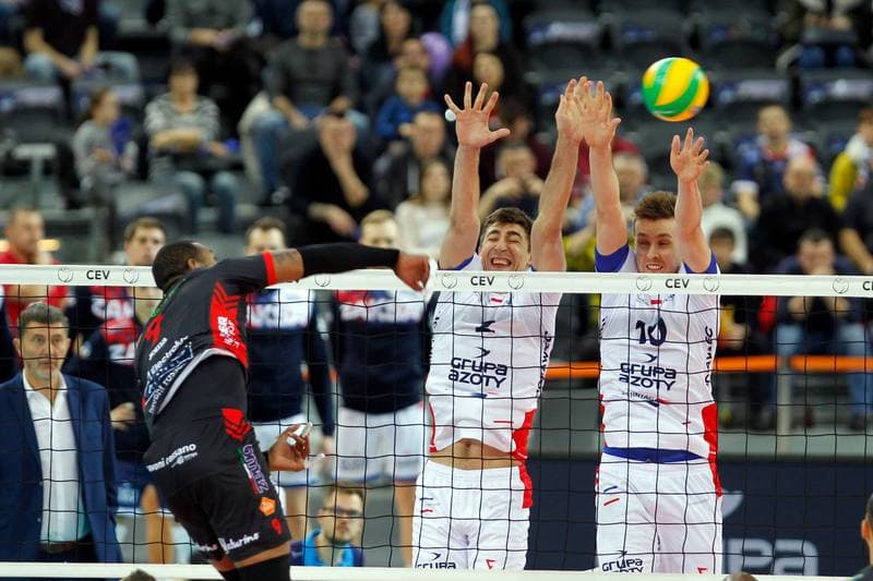 Volleyball. CEV Champions League. ZAKSA Kedzierzyn-Kozle - Cucine Lube Civitanova. 15.01.2019