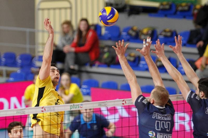 Volleyball. PlusLiga. GKS Katowice - MKS Bedzin. 01.03.2019