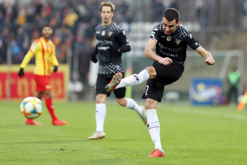 Football. Lotto Ekstraklasa. Zaglebie Sosnowiec - Korona Kielce. 02.03.2019