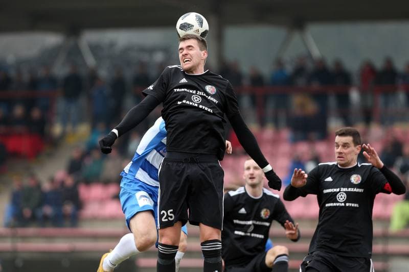 Football. Fortuna Narodni Liga. Fotbal Trinec - FK Usti nad Labem. 02.03.2019