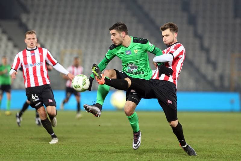 Football. Lotto Ekstraklasa. Cracovia Krakow - Gornik Leczna. 04.12.2016