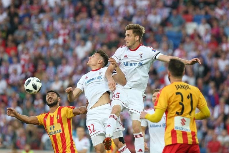 Football. Lotto Ekstraklasa. Gornik Zabrze - Korona Kielce. 09.05.2018