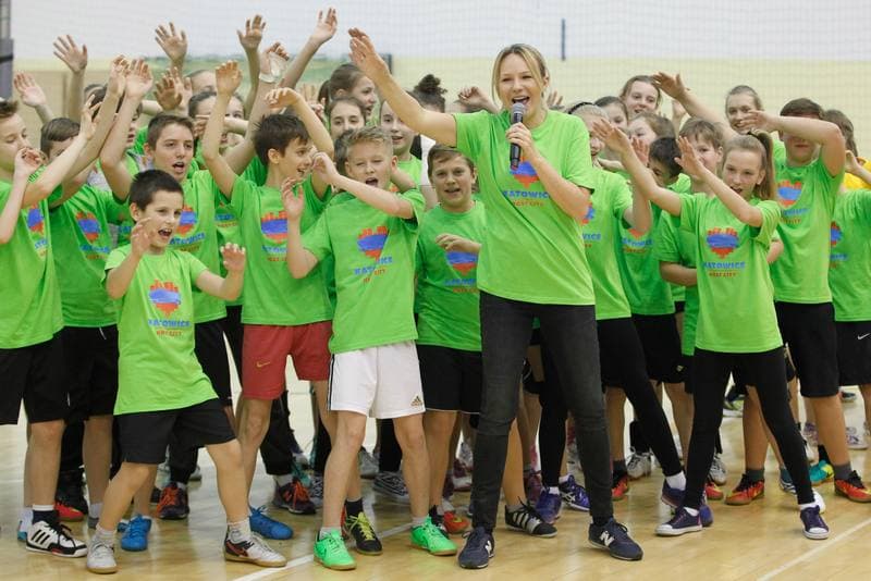Volleyball. European Championship. Promotional Action. 05.12.2016