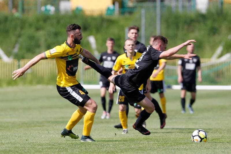 Football. II Liga. Rozwoj Katowice - GKS 1962 Jastrzebie. 12.05.2018