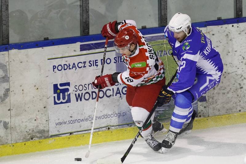 Ice Hockey. Polska Hokej Liga. Zaglebie Sosnowiec - Unia Oswiecim. 01.02.2019