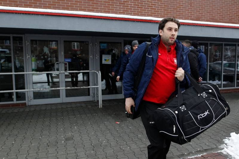 Ice Hockey. Poland national team. Departure. 04.02.2019