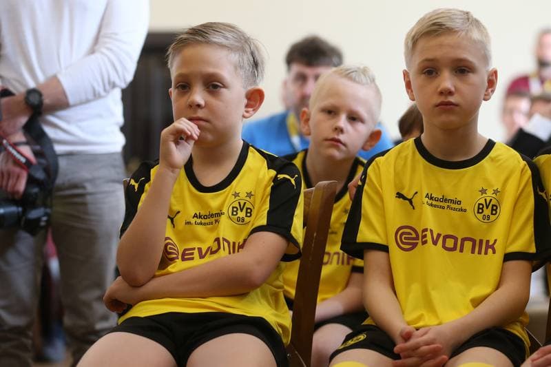 Football. Akademia im. Lukasza Piszczka. Press Conference. 19.03.2019