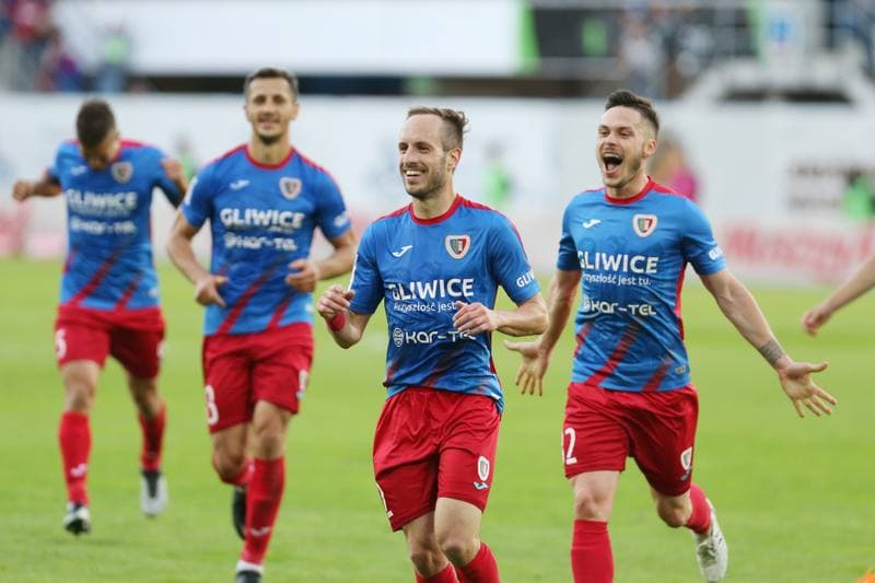 Football. Lotto Ekstraklasa. Piast Gliwice - Bruk-Bet Termalica Nieciecza. 19.05.2018