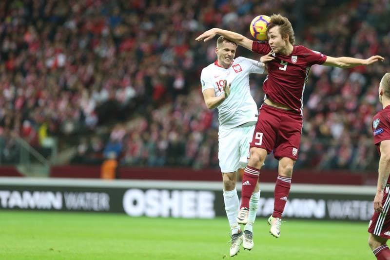 Football. Euro 2020 Qualifiers. Poland - Latvia. 24.03.2019