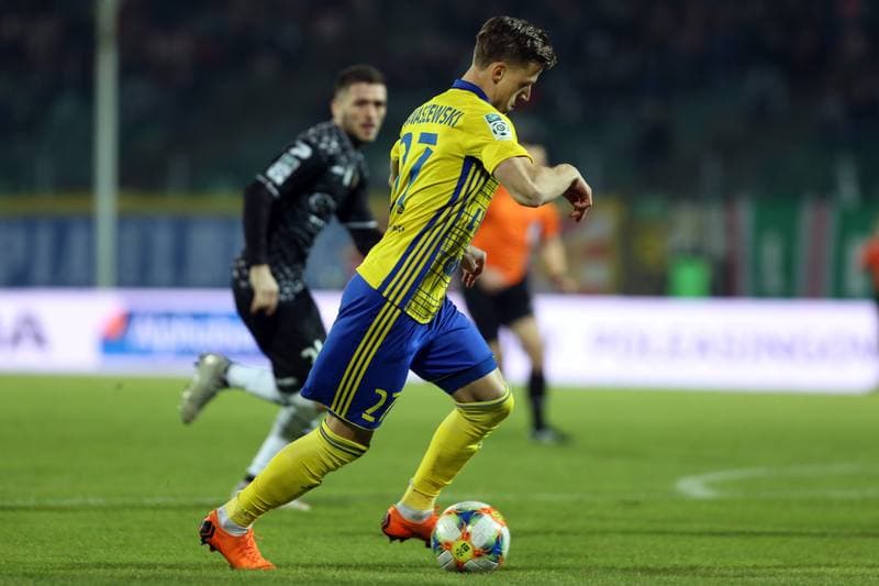 Football. Lotto Ekstraklasa. Zaglebie Sosnowiec - Arka Gdynia. 16.02.2019