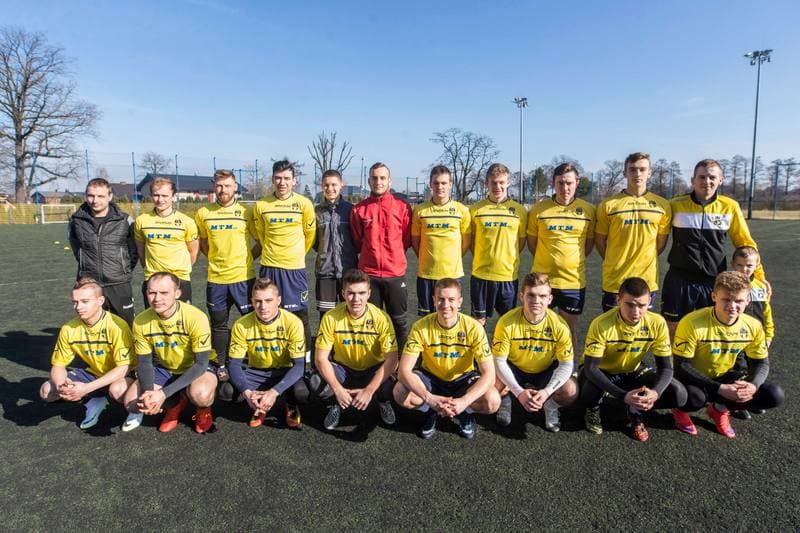 Football. Sokol Wola. Photo Session. 17.02.2019