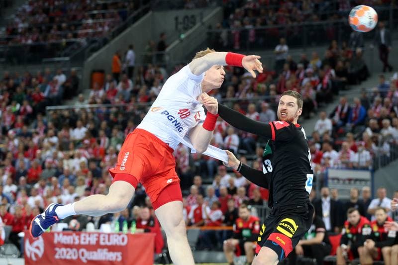 Handball. Men's European Championship Qualifiers. Poland - Germany. 10.04.2019