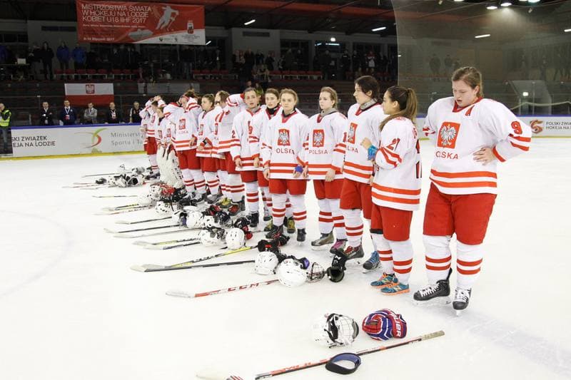Ice Hockey. U18 Women's World Championship. Poland - Italy. 12.01.2017