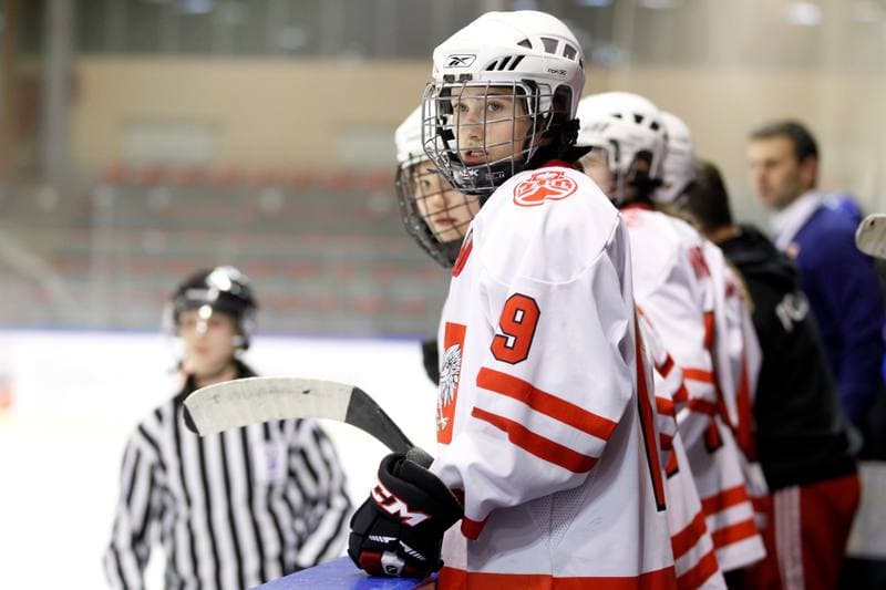 Ice Hockey. U18 Women's World Championship. Poland - Italy. 12.01.2017