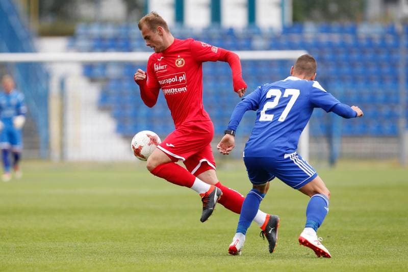 Football. Sparing. Ruch Chorzow - Widzew Lodz. 01.07.2018