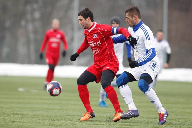 Football. Sparing. FK Poprad - Podbeskidzie Bielsko-Biala. 20.01.2017