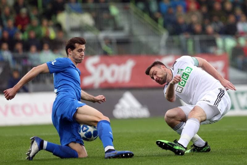 Football. Fortuna:Liga. MFK Karvina - Slovan Liberec. 27.04.2019