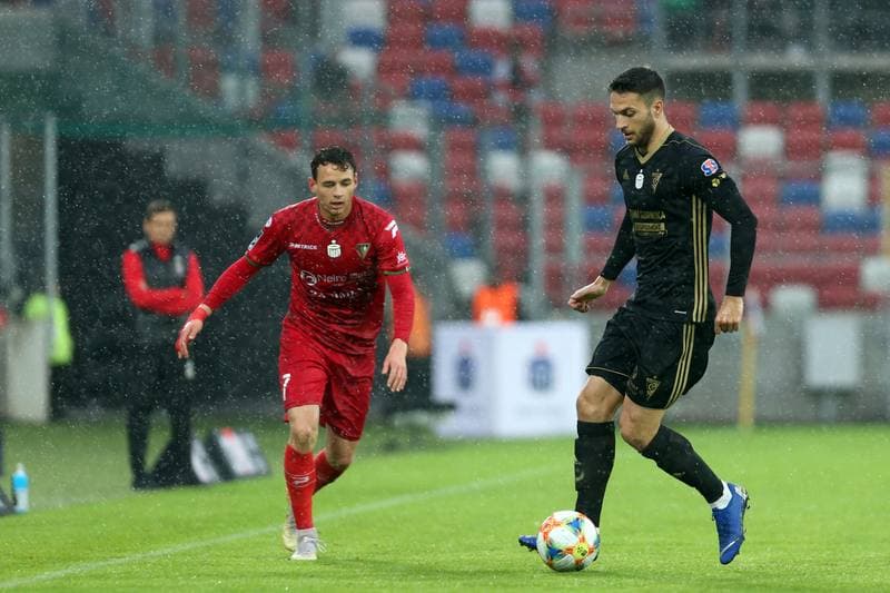 Football. Lotto Ekstraklasa. Gornik Zabrze - Zaglebie Sosnowiec. 29.04.2019