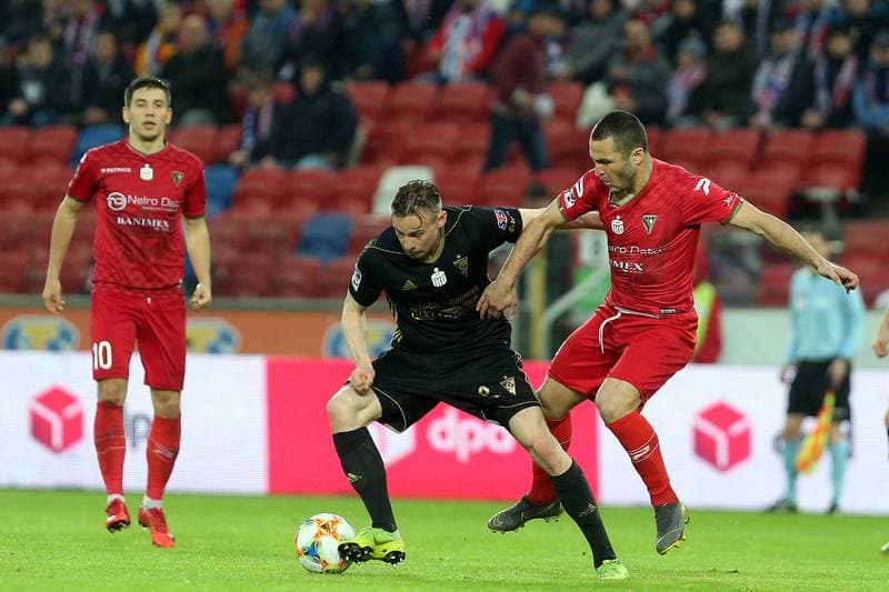 Football. Lotto Ekstraklasa. Gornik Zabrze - Zaglebie Sosnowiec. 29.04.2019