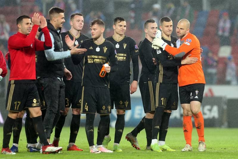 Football. Lotto Ekstraklasa. Gornik Zabrze - Zaglebie Sosnowiec. 29.04.2019